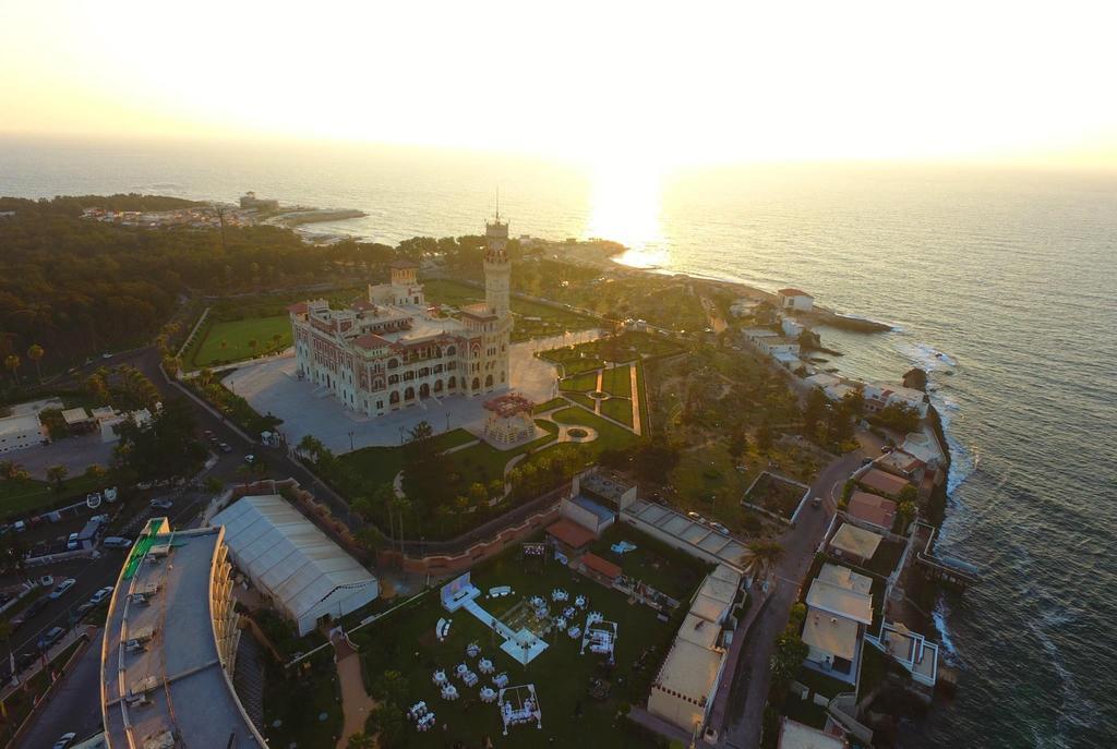 Helnan Royal Palestine Hotel - Montazah Gardens 亚历山大港 外观 照片 Aerial view of the palace
